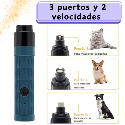 Pulidor de Uñas Eléctrico para Mascotas