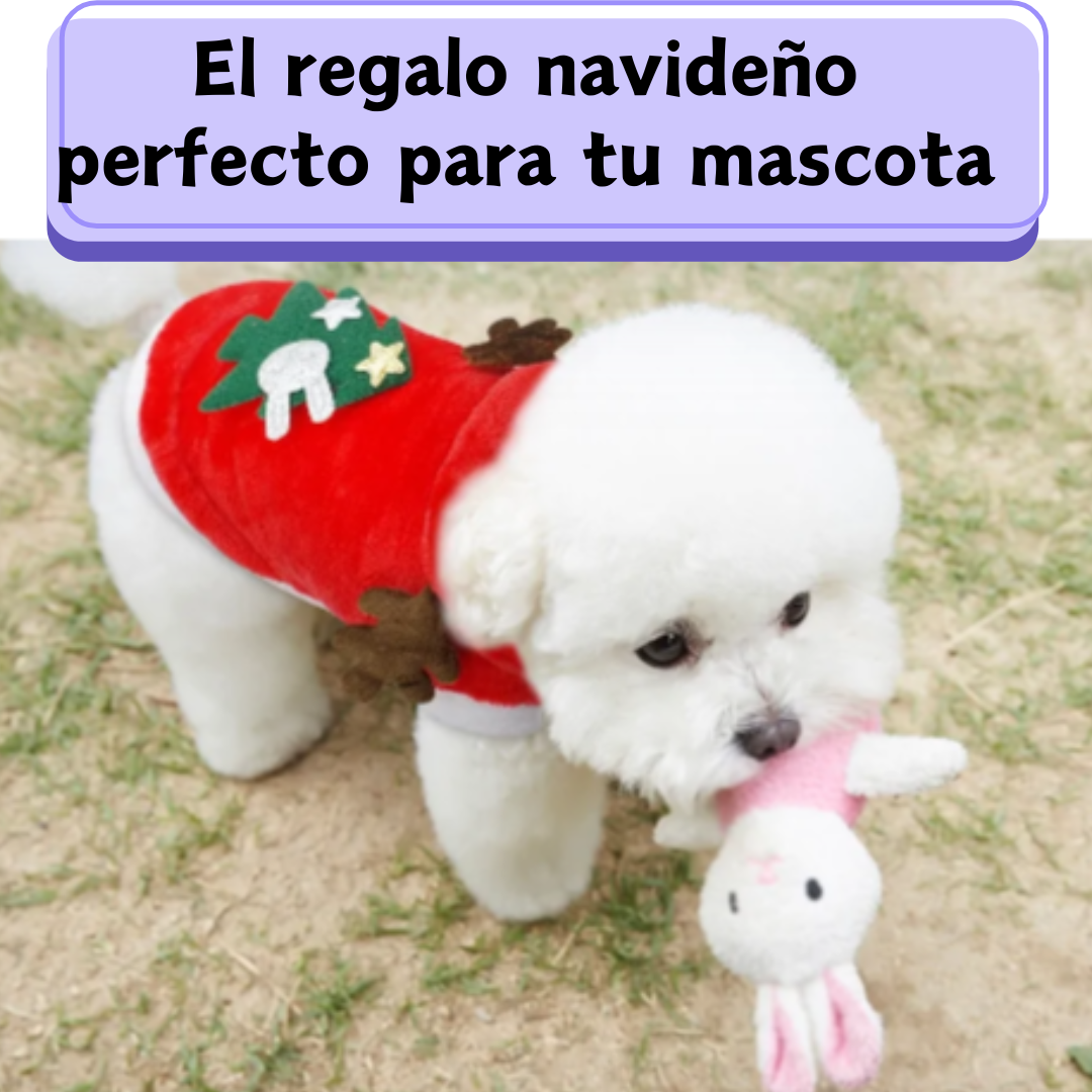 Suéter Navideño para Mascotas Reno